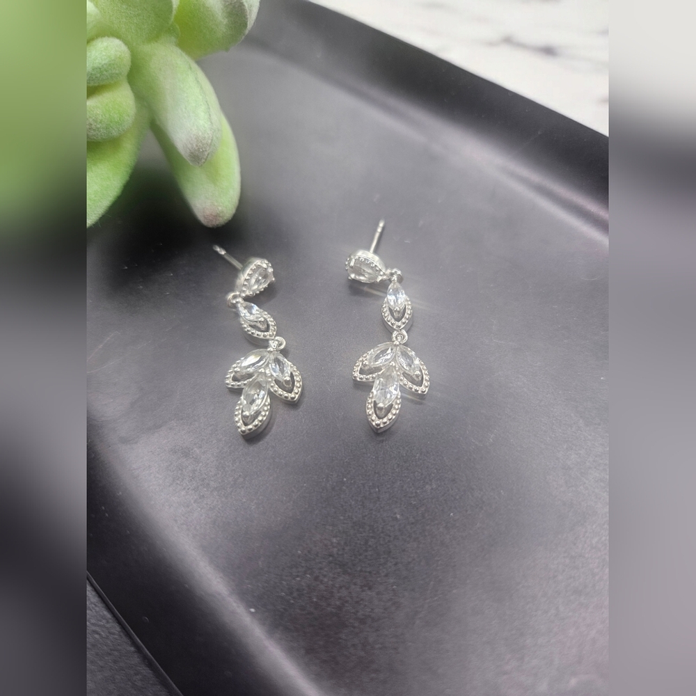 Petalite Dangling Earrings